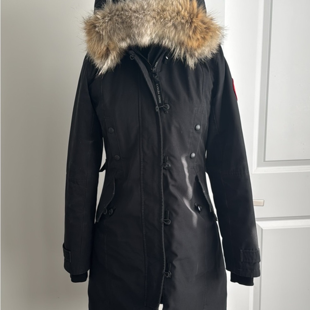 CANADA GOOSE Women's Black Kensington Parka